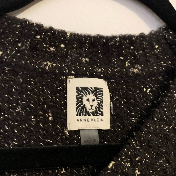 Anne Klein knitted metallic sweater - Picture 2 of 2